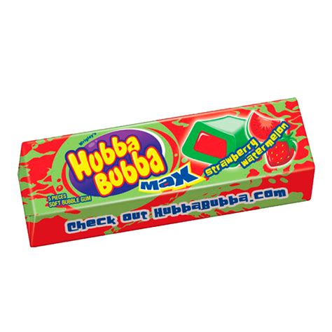 Hubba Bubba Max Strawberry Watermelon 5 Pieces The Candyland