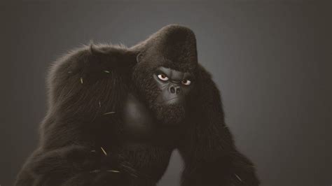 Grumpy Gorilla Niklas Bak On Artstation At