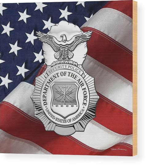 Us Air Force Flag Emblem