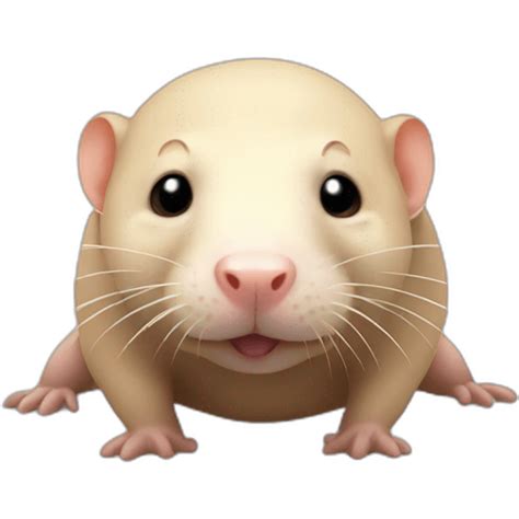 Naked Mole Rat Emoji AI Emoji Generator