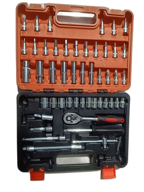 stainless steel socket tool set  piece  hat piplia id