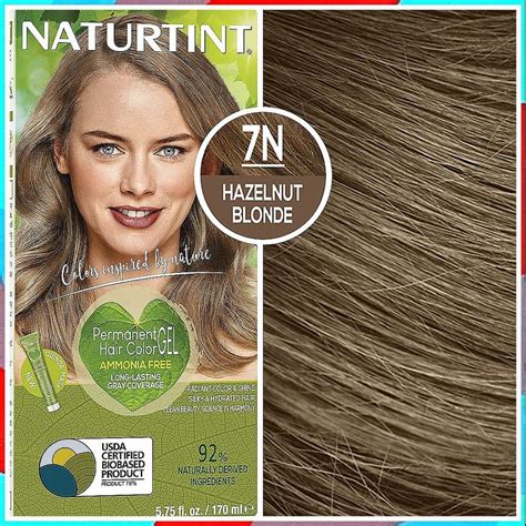 Naturtint Permanent Hair Color 7N Hazelnut Blonde Pack Of 1 Ammonia