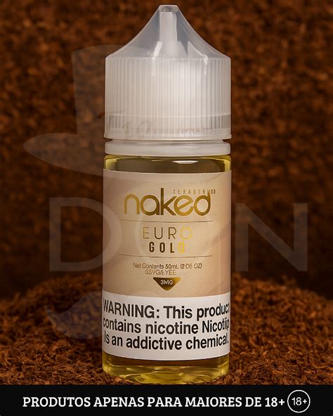 Juice Naked Euro Gold Mg Ml DK CWB