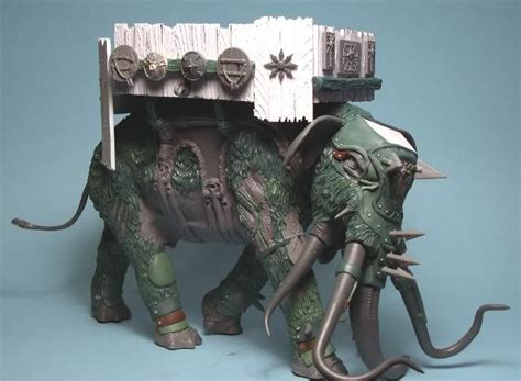 War Mammoth Conversion Work In Progress Fantasy Miniatures