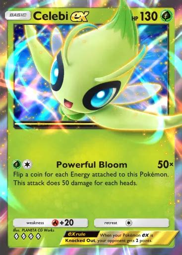 Celebi Ex Pok Mon Tcg Pocket Card Untapped Gg