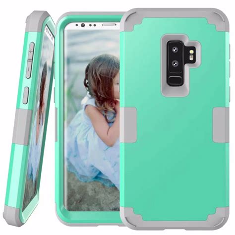 Buy S9plus Case 3in 1 Hybrid Shockproof Phone Case For