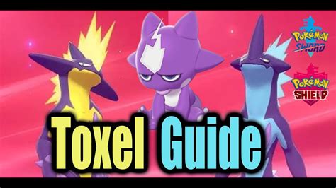 Pok Mon Sword And Shield How To Get Toxel How To Evolve Toxel Into