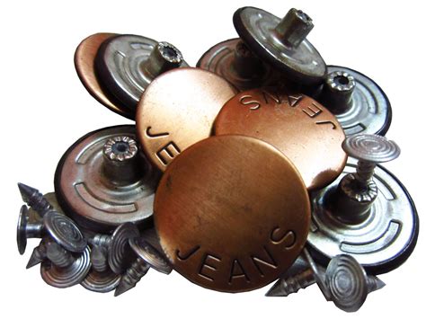 Пуговицы Джинсовые Металлические (d-2,5см) Цвет Медь — в Категории ...