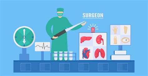Surgeon Infographic Design 965469 Vector Art at Vecteezy