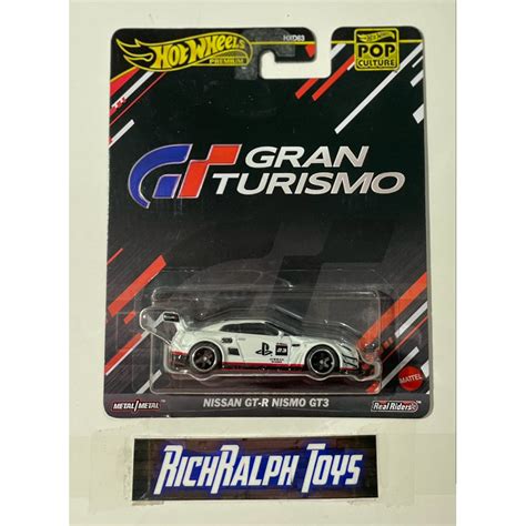 Hot Wheels Premium Pop Culture Gran Turismo Nissan Gt R Nismo Gt Shopee Malaysia