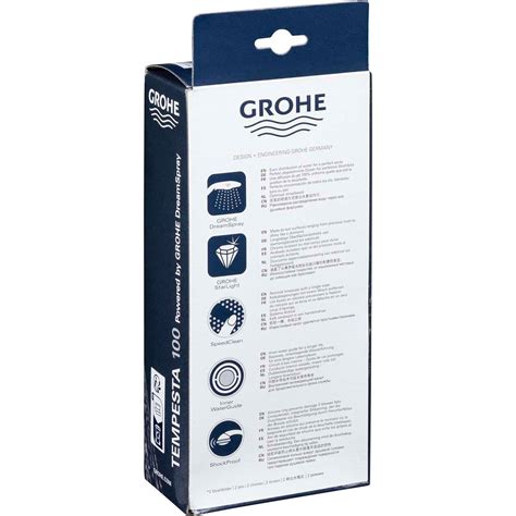 Grohe Tempesta 100 Håndbruser (2 spraytyper) Krom - 315 DKK