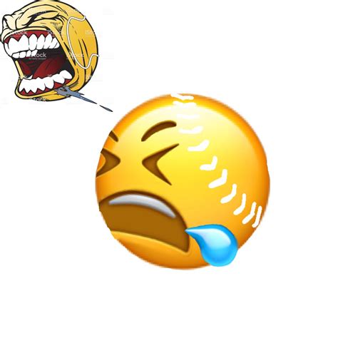 I made this horrible, absolutely dreadful emoji of the screaming baseball : r/Emoji