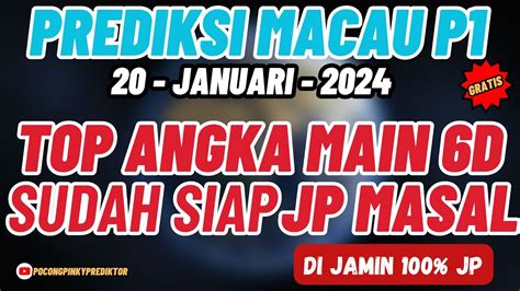 Prediksi Macau Hari Ini Januari Bocoran Macau Hari Ini