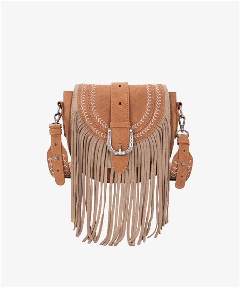 Montana West Fringe Buckle Crossbody Bag Cowgirl Wear
