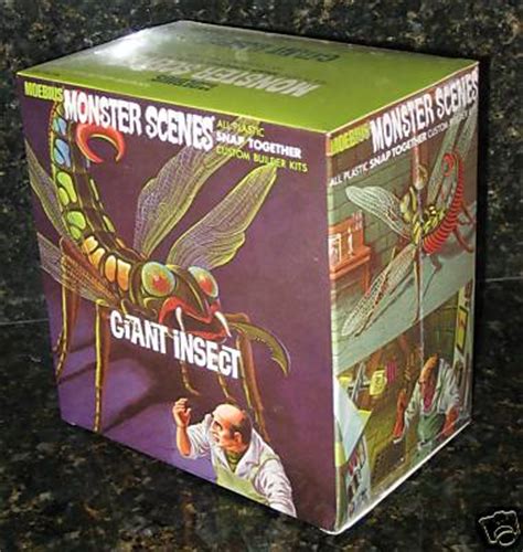 Moebius Aurora Monster Scenes Giant Insect model kit