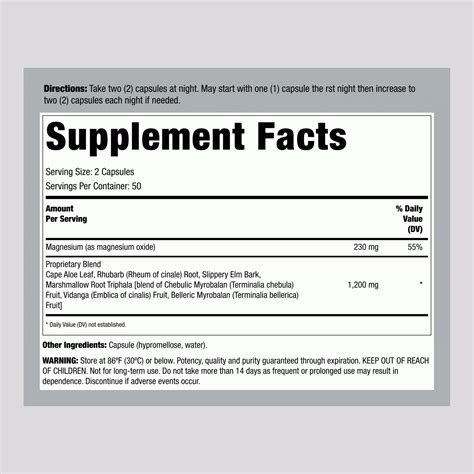 Cleanse More Overnight Formula, 100 Vegetarian Capsules - Renew Life