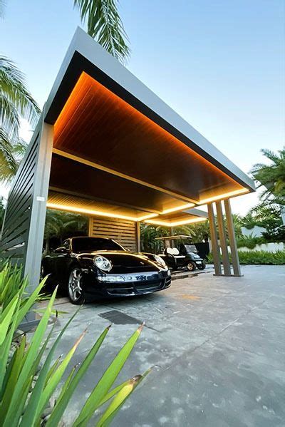 Modern Carport With Insulated Roof Car Porch Design Modern Carport