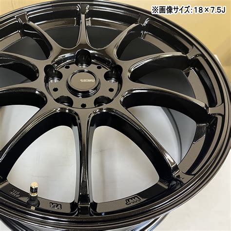 HOT STUFF 1本 18インチ アテンザ アクセラ CX 5 CX 8 CH R ヤリスクロス 18 7 5J 48 5 114 3 GSpeed G 07 新品 ホイールのみ