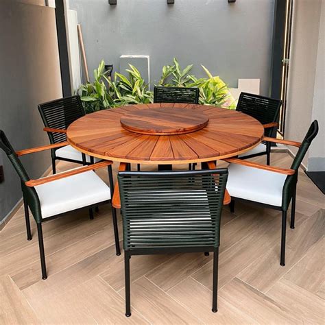 Mesas Para Área Externa - Conjunto Mesa e Cadeiras para área externa IDE09, confira já!
