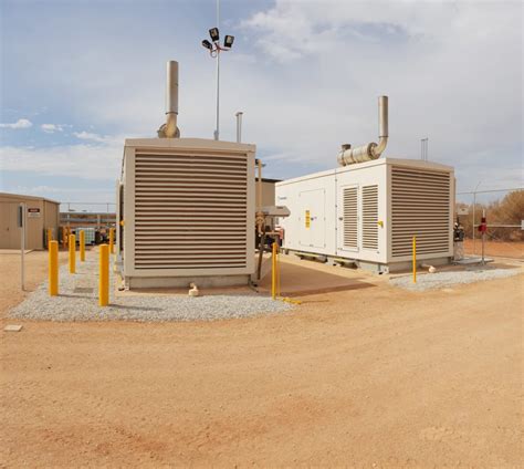 powering  remote compressor station  wa eneraque