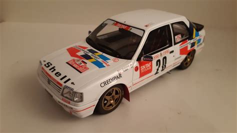 Peugeot 309 GTi Rally Monte Carlo 1990 Delecour 1 18 Peratielle