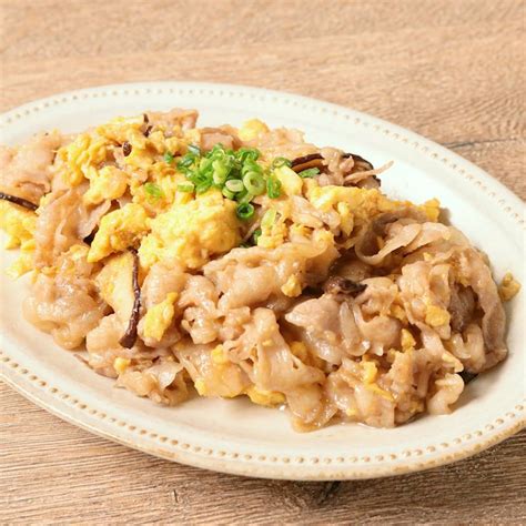 ふんわり卵と豚バラ肉の炒め物 作り方・レシピ クラシル