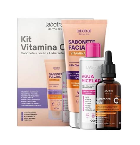 Kit Facial Labotrat Dermo Skin Vitamina C L Via Distribuidora