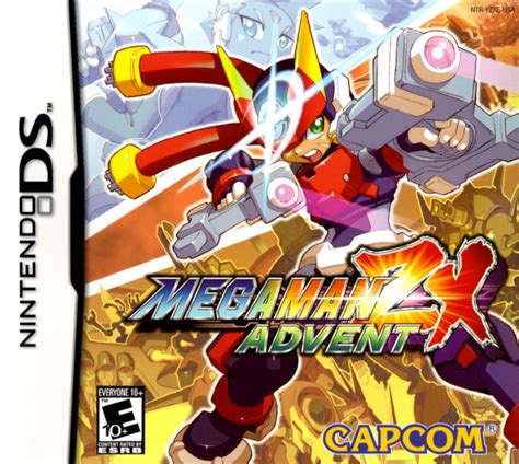 Mega Man ZX Advent (2007) Nintendo DS box cover art - MobyGames