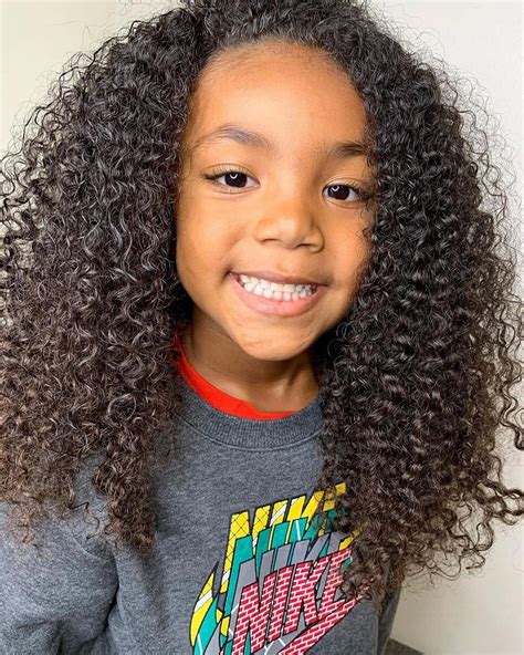 Black Curly Hairstyles For Kids
