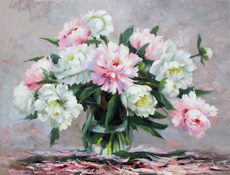 Пионы в интерьере: вдохновение от художников - COLLECTION-DESIGN.RU