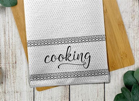 Fuck Kitchen Tea Towel Funny Dish Towel Gift For Friend Snarky Gift Home Decor Housewarming