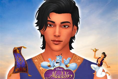 Aladdin Sim Mildchoco Sims Sims 4 Accesorios fantasía