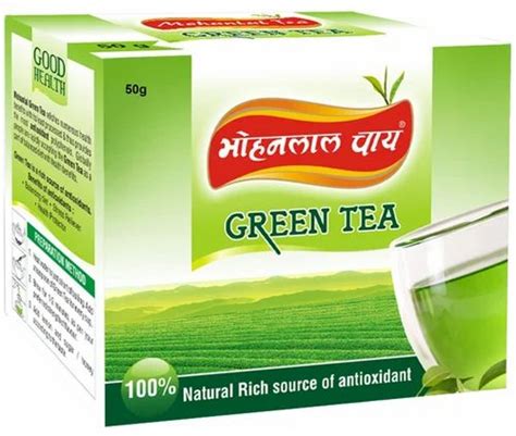50g Mohanlal Green Tea At Rs 50pack Green Tea Bags In Vadodara Id