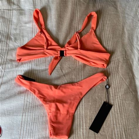 Blackbough Swim Nwt Blackbough Peach Bikini Poshmark