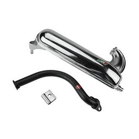 PonziRacing Vespa And Ape Motor Mufflers Rr VESPA ET3 CHROME