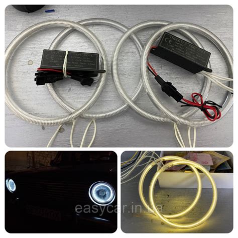 Ангельские Глазки CCFL (газовые) для ВАЗ 2101/2121 Нива Желтые — Купить ...