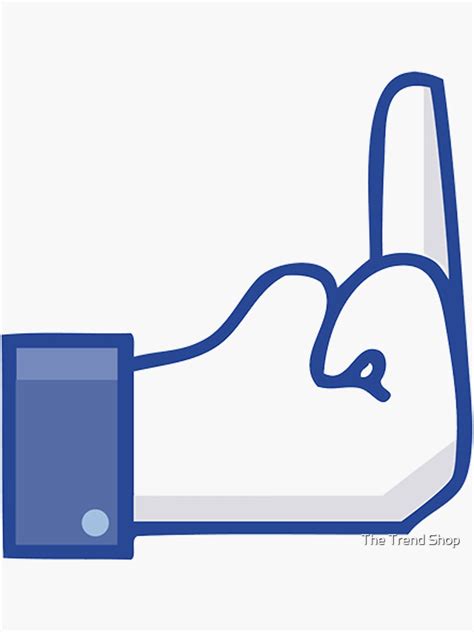 Fuck You Emoji Facebook Sticker For Sale By Petsmate Redbubble