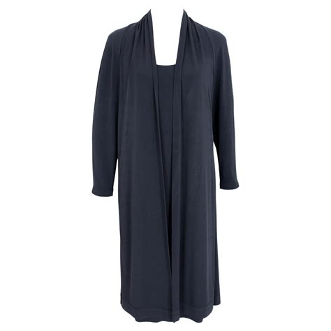 1960s Neusteters Vintage Black Wool Sheath Dress with Suede Leather