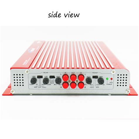 Высокое качество В 12 в 250 Вт Автомобильный усилитель сабвуфера ...