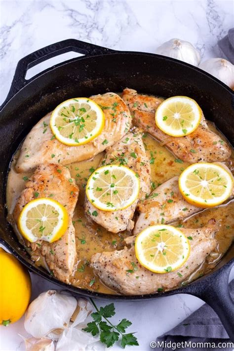 Easy Lemon Garlic Chicken Recipe • Midgetmomma