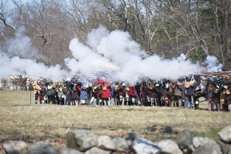 Historical Reenactment Events in Lexington, MA, USA Editorial Stock ...