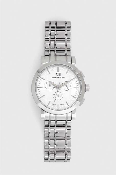 Часы Burberry мужские цвет серебрянный | ANSWEAR.ua