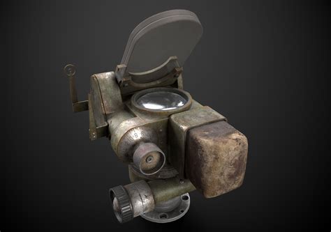 ArtStation - ПБП-1Б Авиационный прицел/ PBP-1B Aviation sight