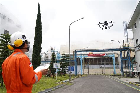 drone  thermal camera  fire monitoring aset oil gas