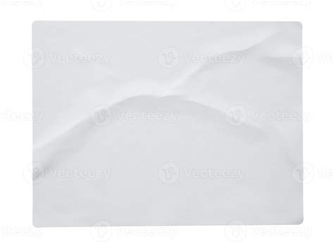 Blank paper sticker label texture isolated on white background 13015953 ...