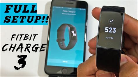 How To Fully Setup Fitbit Charge 3 Youtube