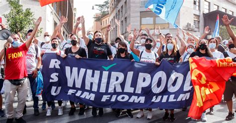 Whirlpool Incontro Tra Il Ministro Orlando E Sindacati Cgil Governo