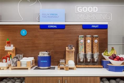 Holiday Inn Express Launches a New Breakfast Bar - Travel + Design