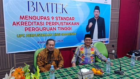 Dr Andi Ibrahim Berikan Bimbingan Teknis Re Akreditasi Pada Workshop