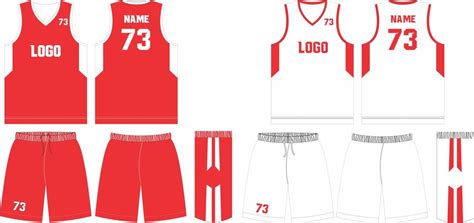 Premium Vector Reversible Basketball Uniform Shorts Template For